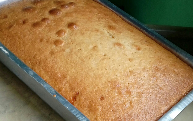 Bolo de farinha de trigo