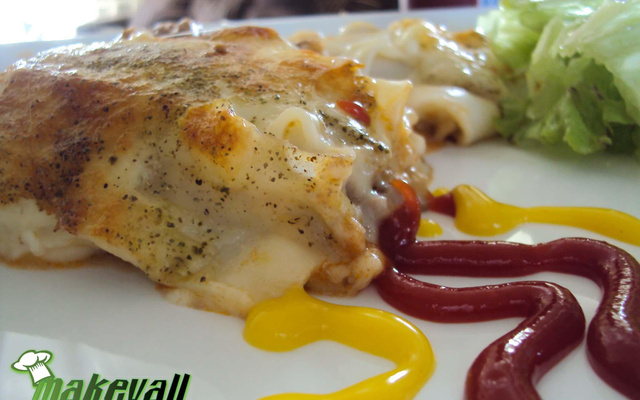 Lasanha à bolonhesa