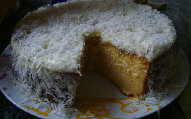 Bolo de milho da Cirlene