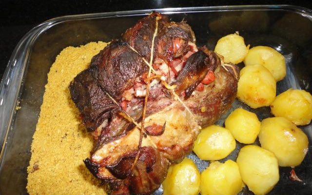 Costela desossada assada