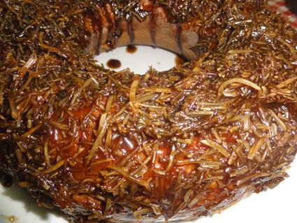 Bolo de açúcar mascavo