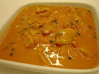 Filé de peixe cremoso