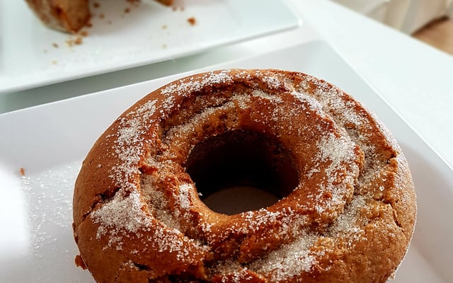 Bolo de banana de liquidificador sem glúten e sem lactose