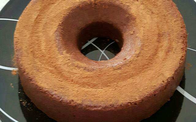 Bolo integral de aveia e linhaça