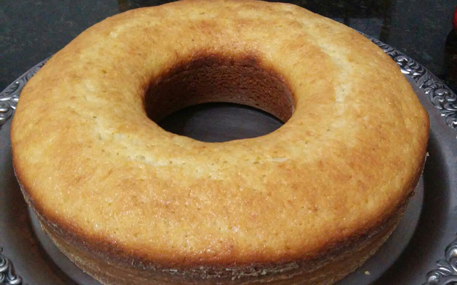 Bolo Branco Prático