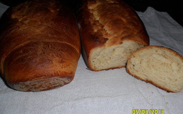 Pão caseiro da Dinda