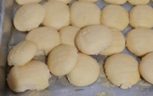 Bolachinha de maisena leite condensado