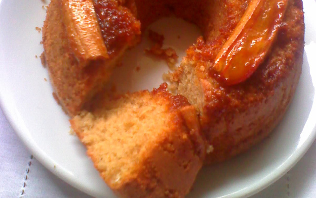 Bolo de banana nutricional