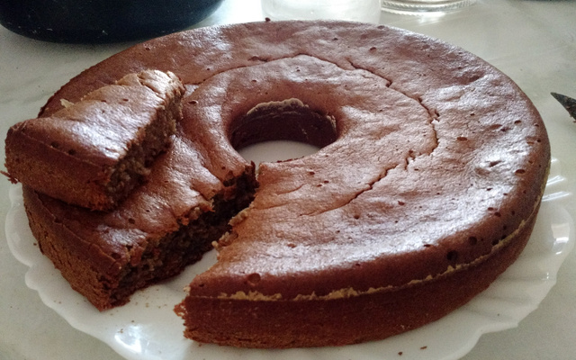 Bolo de banana integral