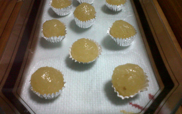 Docinho de bagaço de abacaxi