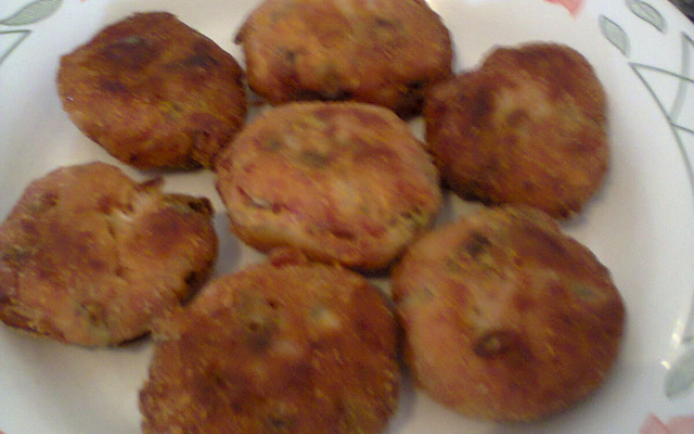 Bolinho de mortadela da Malu