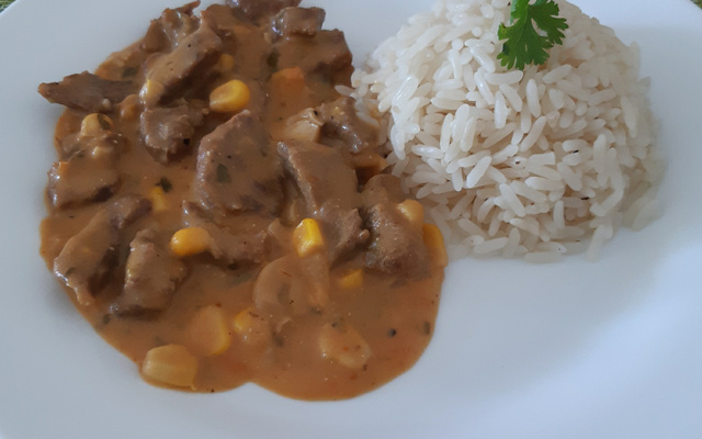 Strogonoff de carne (Tio Lando)