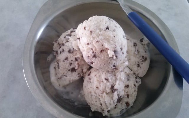 Sorvete caseiro cremoso (super simples)