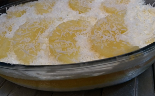 Gelado de pina colada