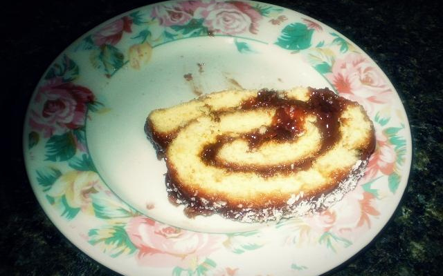 Rocambole de Chocolate da Karina