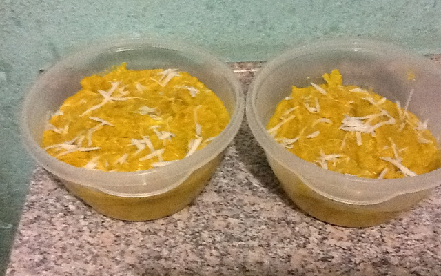 Doce de abóbora cremoso com coco