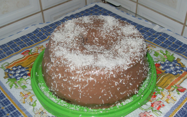 Bolo cavado guloseima