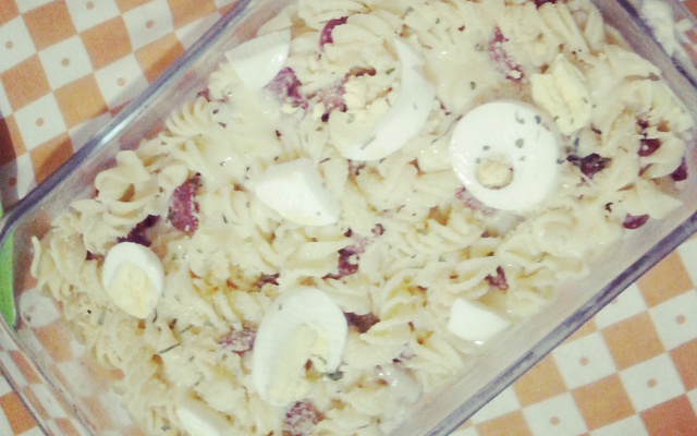 Macarrão com calabresa fácil