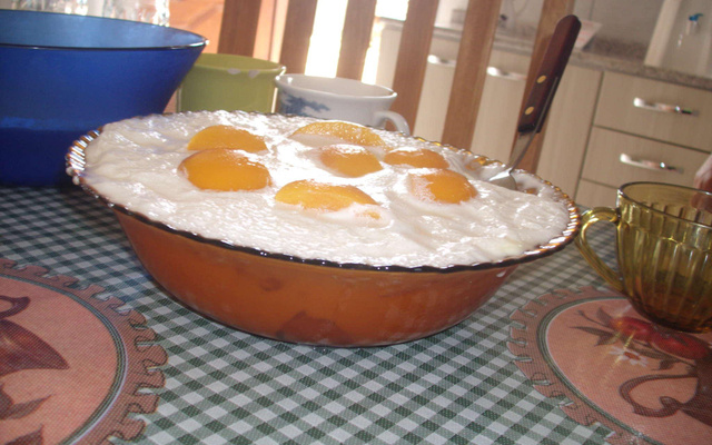 Creme Gelado (maçã ou pêssego)