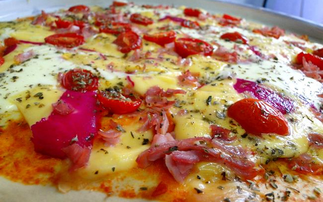 Pizza de liquidificador
