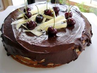 Bolo de chocolate trufado