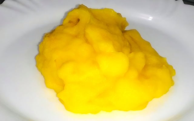 Purê de batata baroa