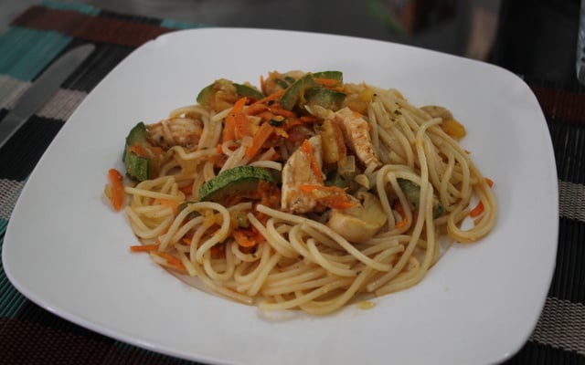 Macarrão de verão Tudo Gostoso