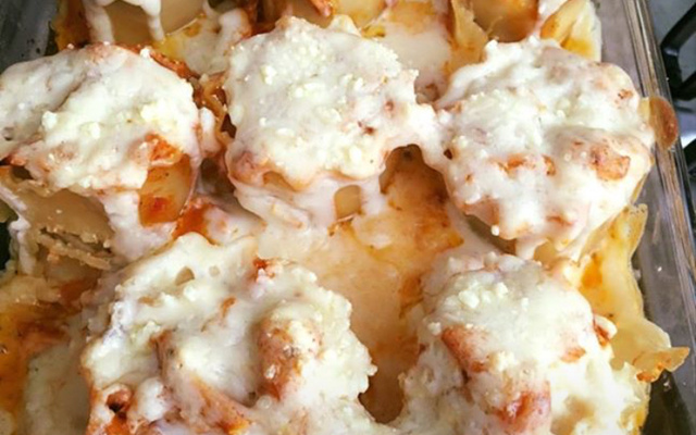 Rondelli de frango com catupiry