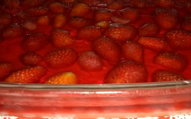 Sobremesa de morango