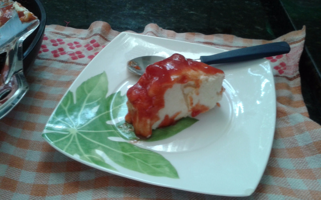 Pudim Romeu e Julieta