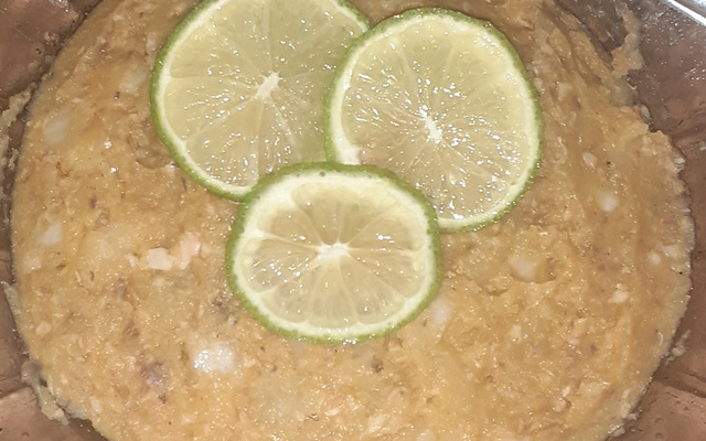 Purê super fácil de batata com sardinha