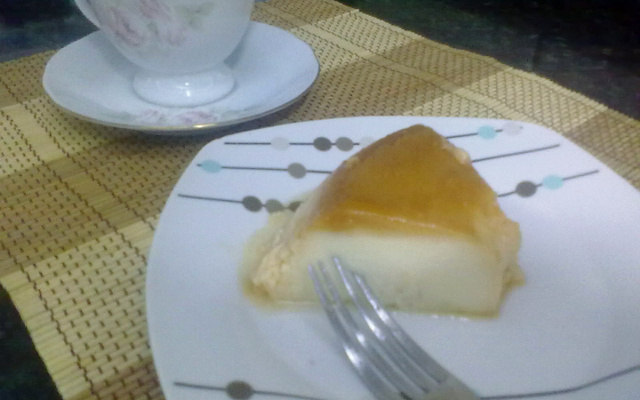 Pudim de queijo mussarela prático