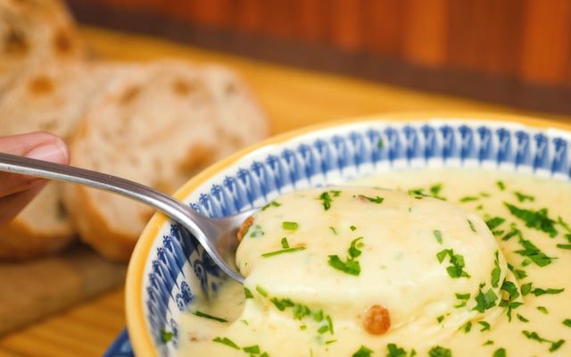 Sopa de mandioquinha