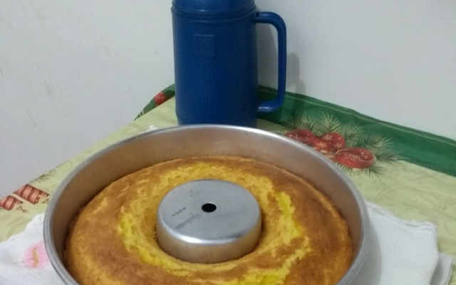 Bolo de milho natural sem farinha