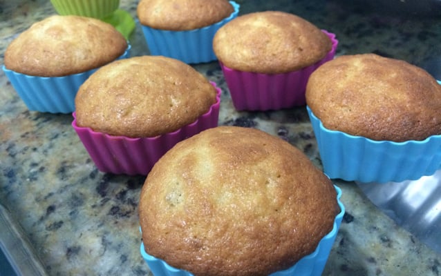 Cupcake de banana