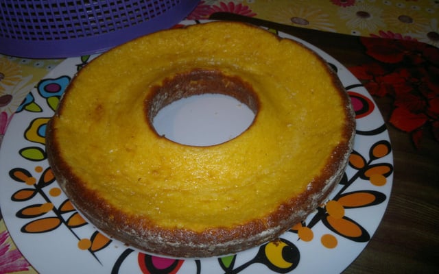 Bolo de farinha de milho