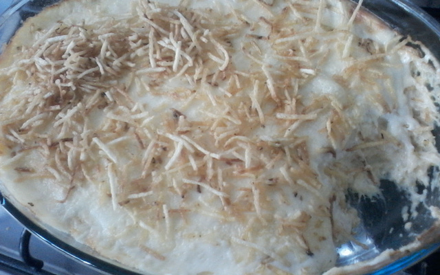 Fricassê saboroso de frango