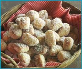 Biscoito nhoque doce