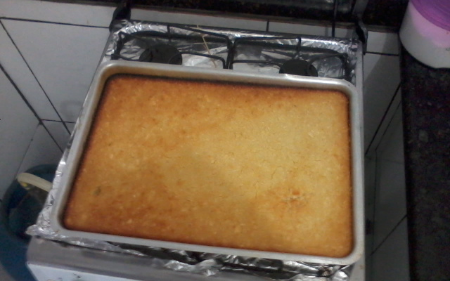Bolo de aipim da Priscilla Brandão