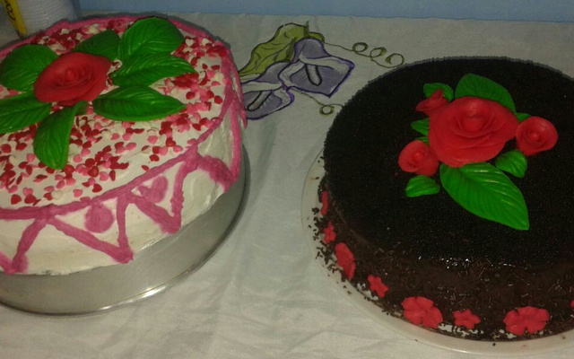 Recheio e cobertura de chocolate para bolos e tortas