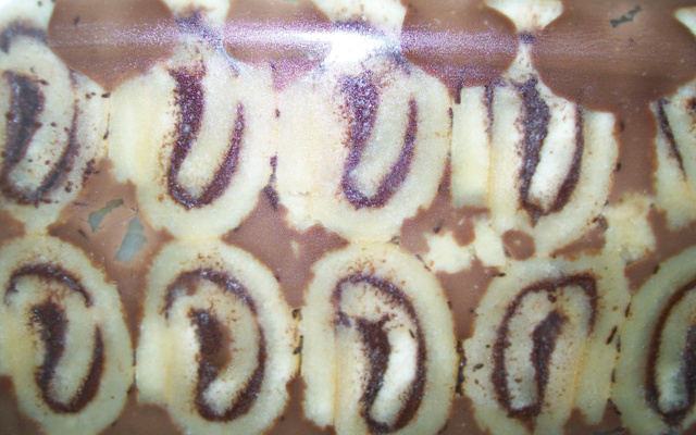 Delícia de chocolate e pêssego fácil