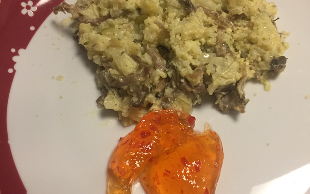 Risoto Philadelphia com Cogumelos