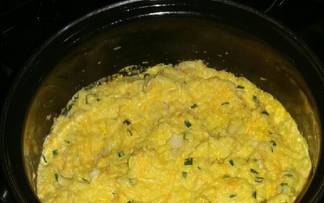 Risoto de champignon com arroz normal