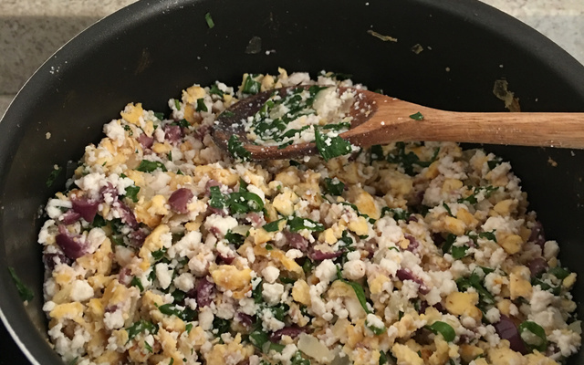 Farofa de ricota do Lúcio Cezar