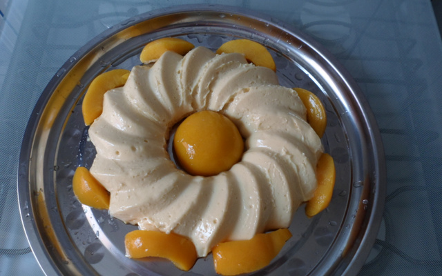 Mousse de pêssego