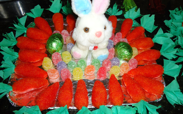 Docinhos de cenouras - cenourinhas de Páscoa