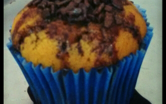 Cupcake de cenoura com Brigadeiro