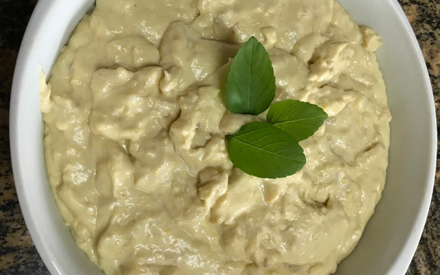 Creme de milho saboroso