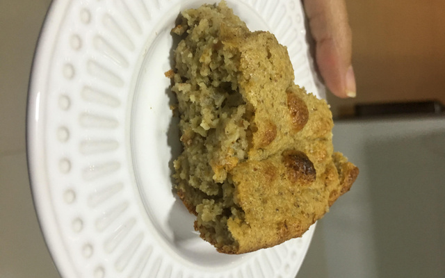 Bolo de banana zero açúcar