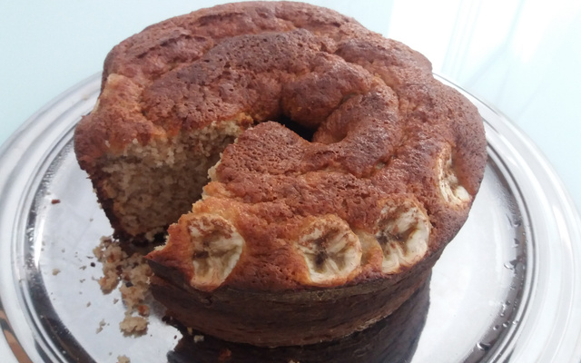 Bolo Integral de Banana